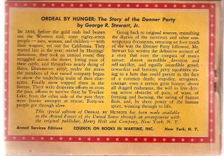  George Stewart. Originally published in 1936, Stewart’s Ordeal