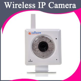   MPEG4 Indoor Wireless IP Camera w 45ft Night Vision Built in IR CUT