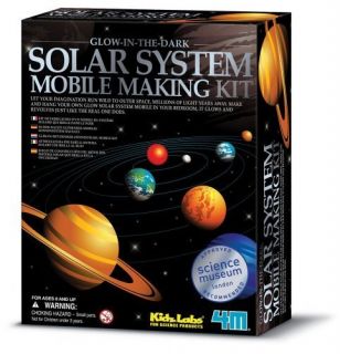 Solar System Mobile Making Kit Glow in The Dark Planets Science