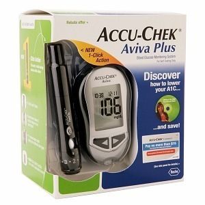 Accu Chek Aviva Plus Blood Glucose Meter Complete Kit
