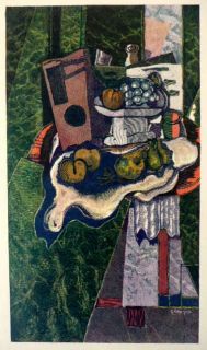 Georges Braque Original Musee Louvre Chalcographie 1962
