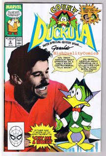 Count Duckula 8 Geraldo Rivera Sienkiewicz 1989 VFN NM