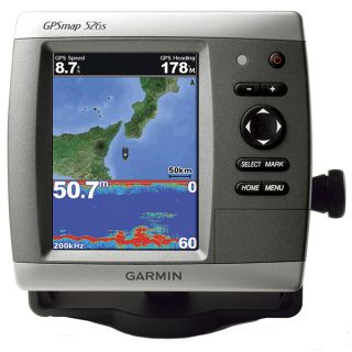 Garmin GPSMAP 526s GPS Sonar Chartplotter Transducer Fishfinder 010