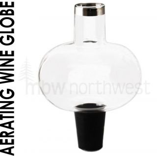 Wine Globe Aerator Great for Both Red White Wine with Dripless Spout