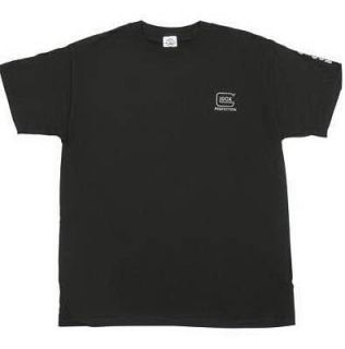 Glock Perfection Logo Black Short Sleeve T Shirt Large GLAA11001