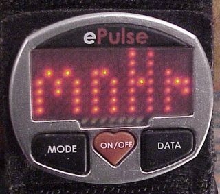 Impact Sports Epulse Heart Rate Monitor Wrist Watch Used and Untested