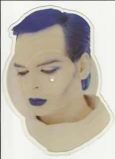 GARY NUMAN berserker 1984 7 shaped PICTURE DISC Limited Edition Single