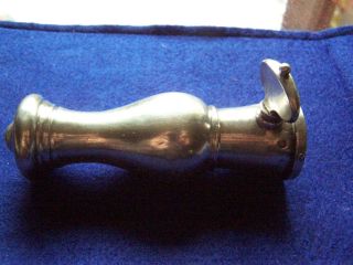 Antique French Silver RARE Gigot Leg of Lamb Holder