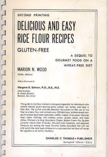 Gluten Free Rice Flour Recipes Cookbook Special Diet Spiral PB 1981