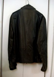 GIANFRANCO FERRE Unisex leather jacket coat suit huntress leder piel