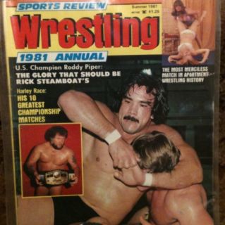  Wrestling Magazine 1981 Ricky Steamboat Womens Apartment Girls