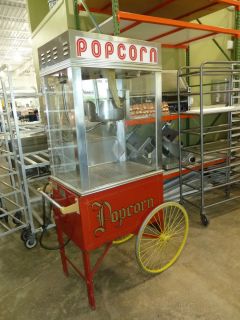 Gold Medal 2001st Popcorn Machine with Cart