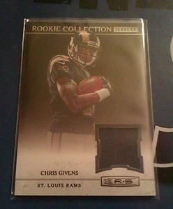 2012 Rookies and Stars Rookie Collection Jerseys Chris Givens