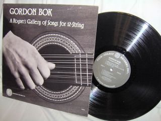 Gordon Bok A Rogues Gallery of Songs for 12 String LP