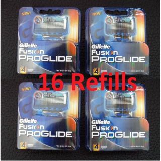 16 of Gillette Fusion Proglide Shaving Razor Blade Refill Cartridge