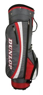 New Dunlop Golf Ladies Cart Bag Grey Red White Golf Bag
