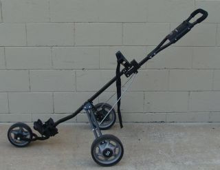 Maxfli Three Wheel Golf Push Cart Used Once