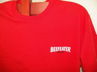 Beefeater London Gin Liquor T Shirt Size L Brand New RARE