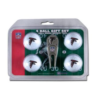 NFL Team Logo Golf Gift Set with Divot Tool and 4 Golf Balls