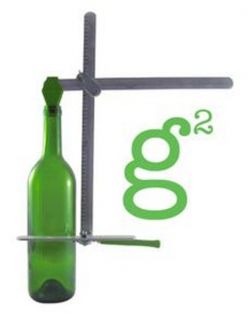 G2 Generation Green Glass Wine Bottle Jar Cutter Diamond Tech