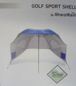 New Adidas Sport Golf Shell Sun Shelter Brella by Shed Rain