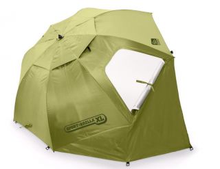 New SKLZ Sportbrella XL 9 Foot Umbrella Olive Green