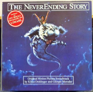 Soundtrack Giorgio Moroder The Never Ending Story LP Mint Spain Press