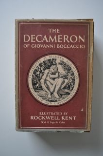 The Decameron of Giovanni Boccaccio Illustrated by Rockwell Kent