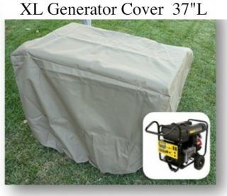 Generator Storage Cover Fit Up to 37L,15000 Watts Generator. UV Water