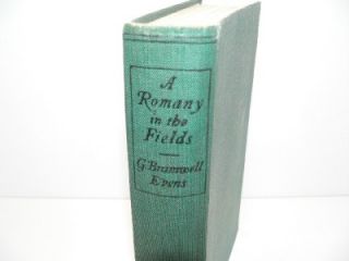 Romany in The Fields by George Bramwell Evens Gypsy Traveller Life