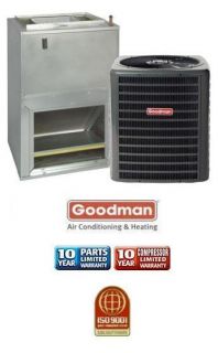 Ton 13 SEER Goodman Air Conditioning System GSX130361 AWUF37101