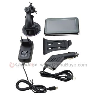  GPS Navigation WinCE 6 0 System 4GB SD with New Map Software