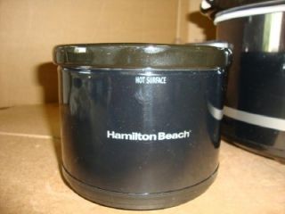 Hamilton Beach 5 Quart Portable Slow Cooker with Bonus warmer