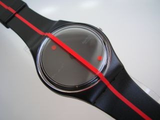 Swatch Gent 360º Rosso Sur Blackout New and UNWORN