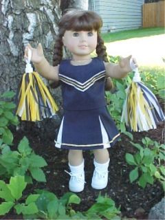  CHEERLEADER Cheerleading Doll Clothes w SHOES SOCKS For AMERICAN GIRL