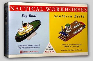 Tug Boat Paddlewheeler Glencoe Dual Kit 3302 New