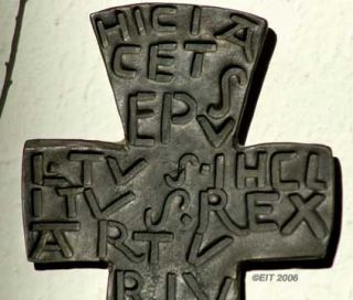 Replica King Arthurs Burial Cross Glastonbury 1191 Ad