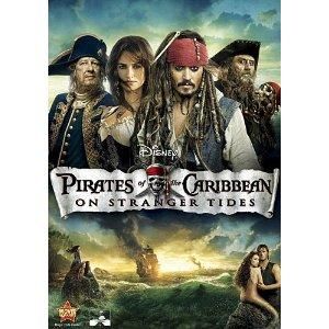 Pirates of The Caribbean on Stranger Tides DVD Only 2011 Unused Fast