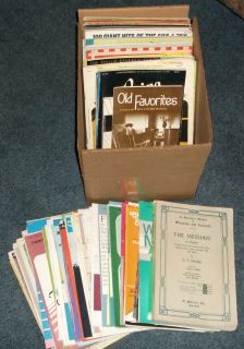 Lot of 100 Gospel Songs Christian Hymns Pop Music Some Vintage Pieces