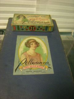 Antique Pollyanna The Glad Game Board Utensils Patent 1915