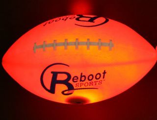 Brand New Reboot Sports Glow in the dark LED Lighted Football Youth