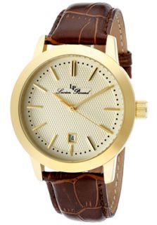 Lucien Piccard Watch 11572 YG 020 Mens Tosa Champagne Textured Dial