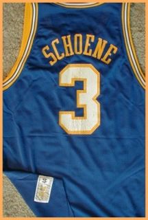 Russ Schoene 1982 1983 Game Worn Russell Rd Blue Indiana Pacers Jersey