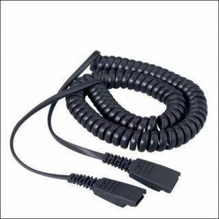 JABRA GN NETCOM 1004093 10FT HEADSET EXTENSION CABLE GN QD plug to GN