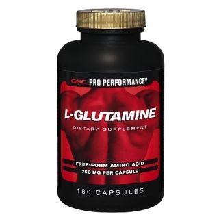 GNC Pro Performance L Glutamine 180 Capsules