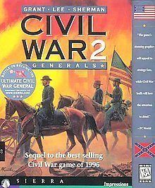 Civil War Generals 2 Grant Lee Sherman PC CD union, confederate forces