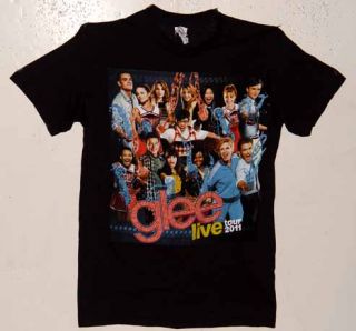 UNWORN 2011 Glee Live on Stage Tour T Shirt Size XL