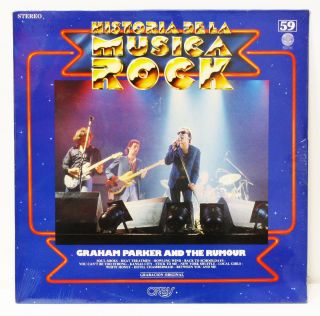 Historia de La Musica Rock Graham Parker and The Rumour RARE Vinyl LP