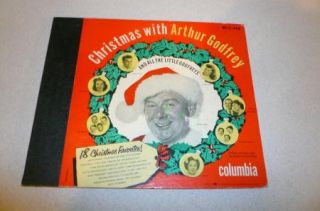  Columbia 4 Records Christmas Arthur Godfrey 18 favorites 10 78 RPM