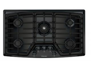 New Electrolux 36 36 inch Black Gas Cooktop Stovetop EW36GC55GB